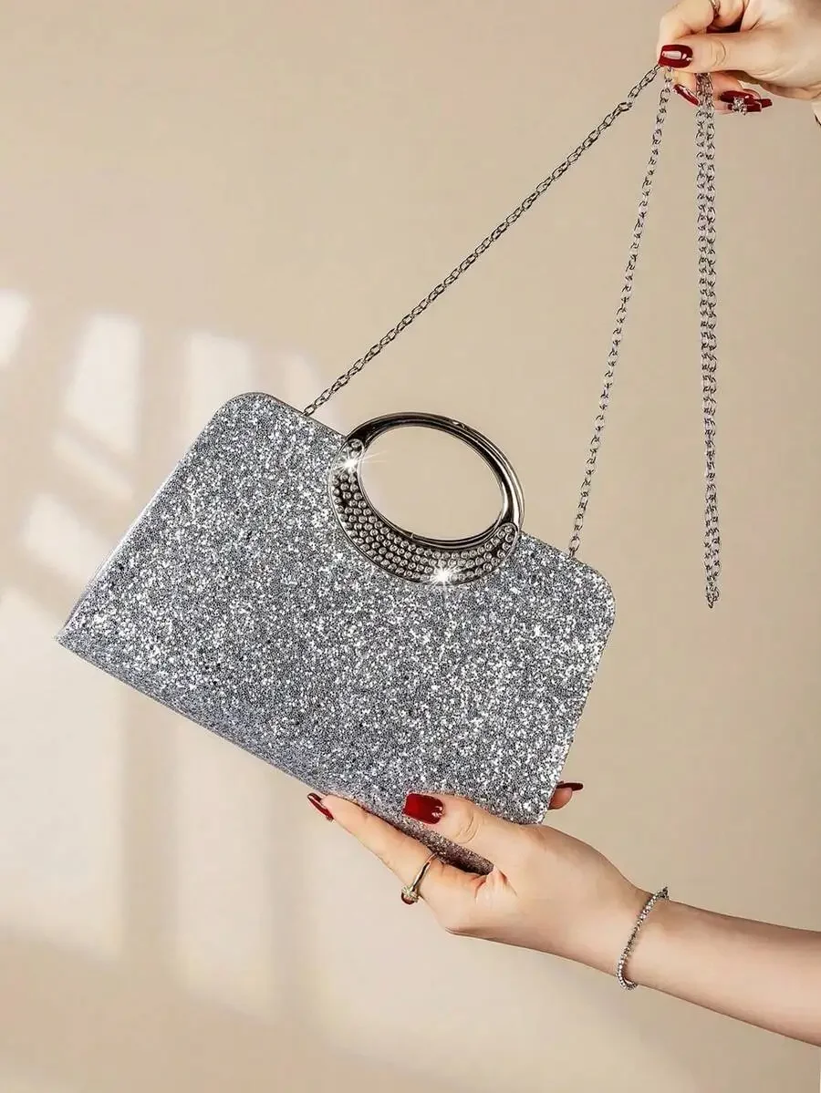 Womens Sparkling Rhinestone Clutch Bag For Evening Party Banquet Bridal
Womens Sparkling Rhinestone Clutch Bag For Evening Party Banquet Bridal