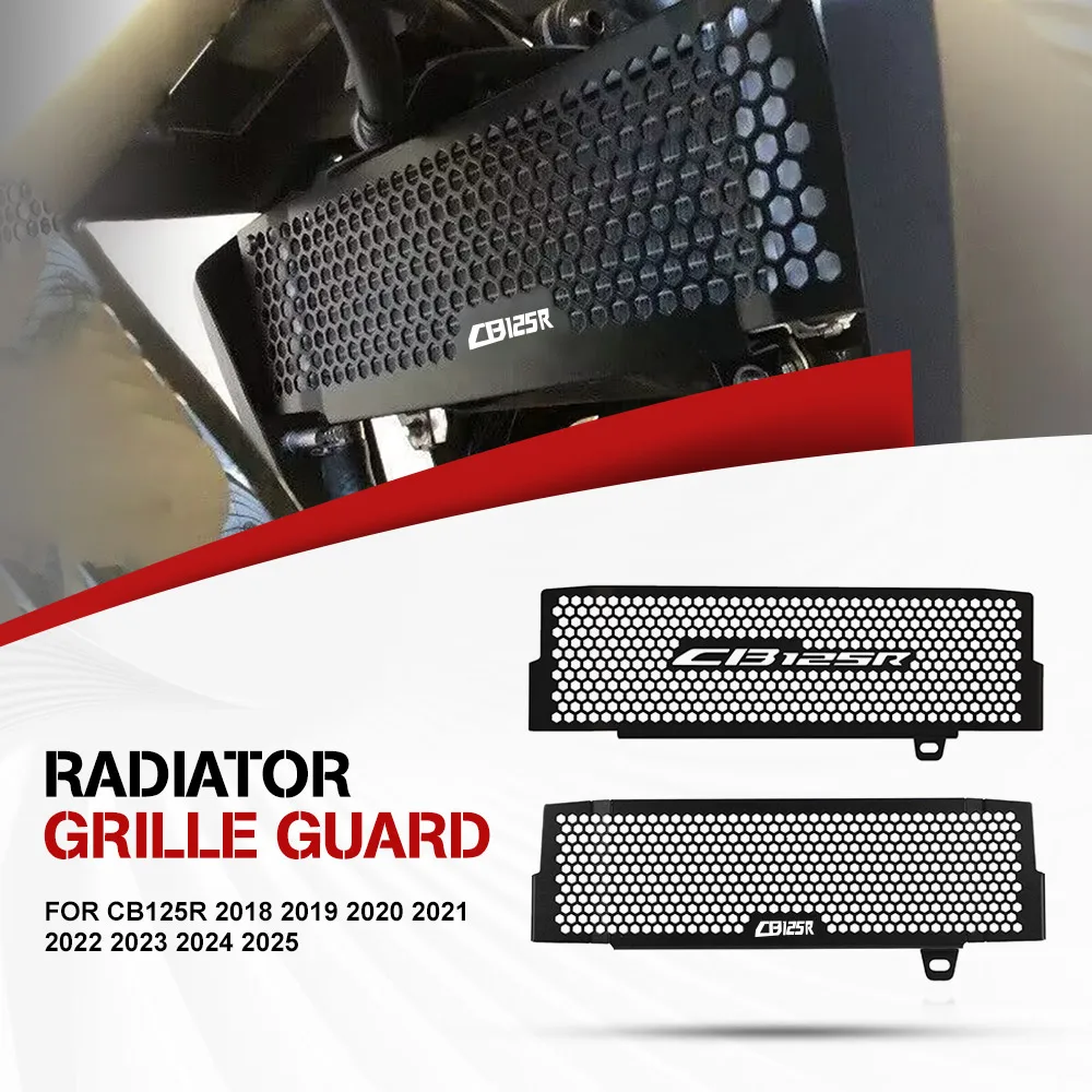 Radiator Guard FOR Honda CB125R 2018 2019 2020 2021 2022 2023 2024 2025 Radiator Grille Guard Cover Protection CB 125R CB125 R
Radiator Guard FOR Honda CB125R 2018 2019 2020 2021 2022 2023 2024 2025 Radiator Grille Guard Cover Protection CB 125R CB125 R