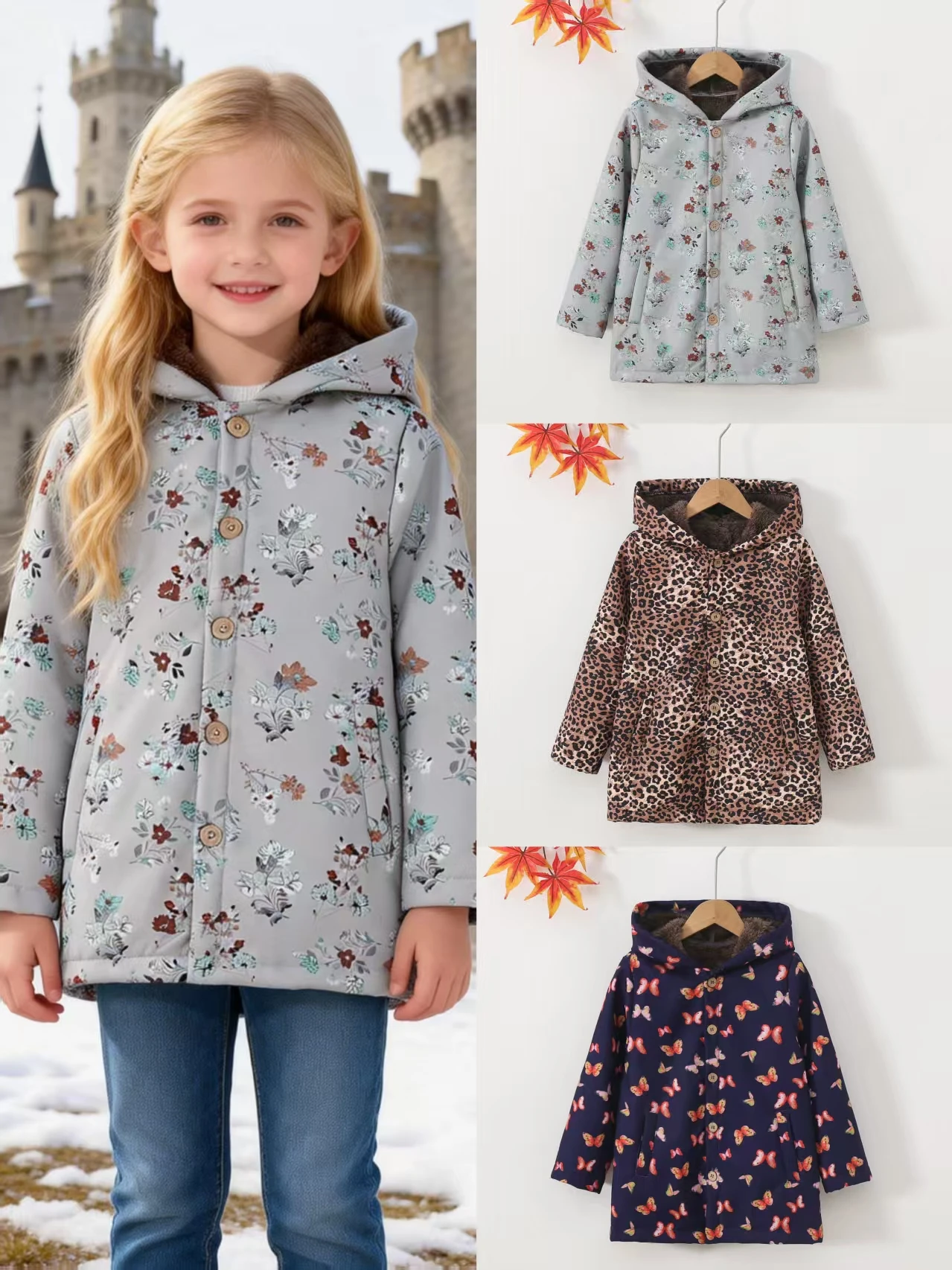 New Spring and Autumn Plus Thin Velvet Girls' Fashion Western Style Doll Shirt 1-10 Years Old
New Spring and Autumn Plus Thin Velvet Girls' Fashion Western Style Doll Shirt 1-10 Years Old