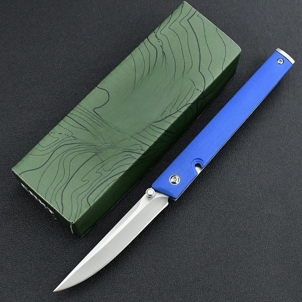 7096 Portable Outdoor Knife 8CR17Mov Blade New Style Folding Pocket Knife Lightweight Durable EDC Knives Fruit Knives
7096 Portable Outdoor Knife 8CR17Mov Blade New Style Folding Pocket Knife Lightweight Durable EDC Knives Fruit Knives