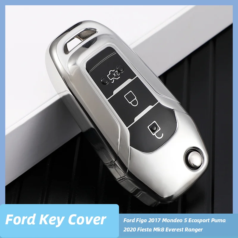 For Ford Figo 2017 Mondeo 5 Ecosport Puma 2020 Fiesta Mk8 Everest Ranger 3 Buttons TPU Car Remote Key Case Cover Shell Fob
For Ford Figo 2017 Mondeo 5 Ecosport Puma 2020 Fiesta Mk8 Everest Ranger 3 Buttons TPU Car Remote Key Case Cover Shell Fob
