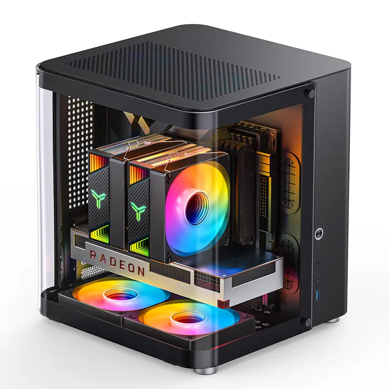 JONSBO TK-1 2,0 M-ATX чехол Mini PC чехол Ring закаленное стекло боковое проникновение E-sports Seaview Room настольный компьютер мини-шасси
JONSBO TK-1 2,0 M-ATX чехол Mini PC чехол Ring закаленное стекло боковое проникновение E-sports Seaview Room настольный компьютер мини-шасси
