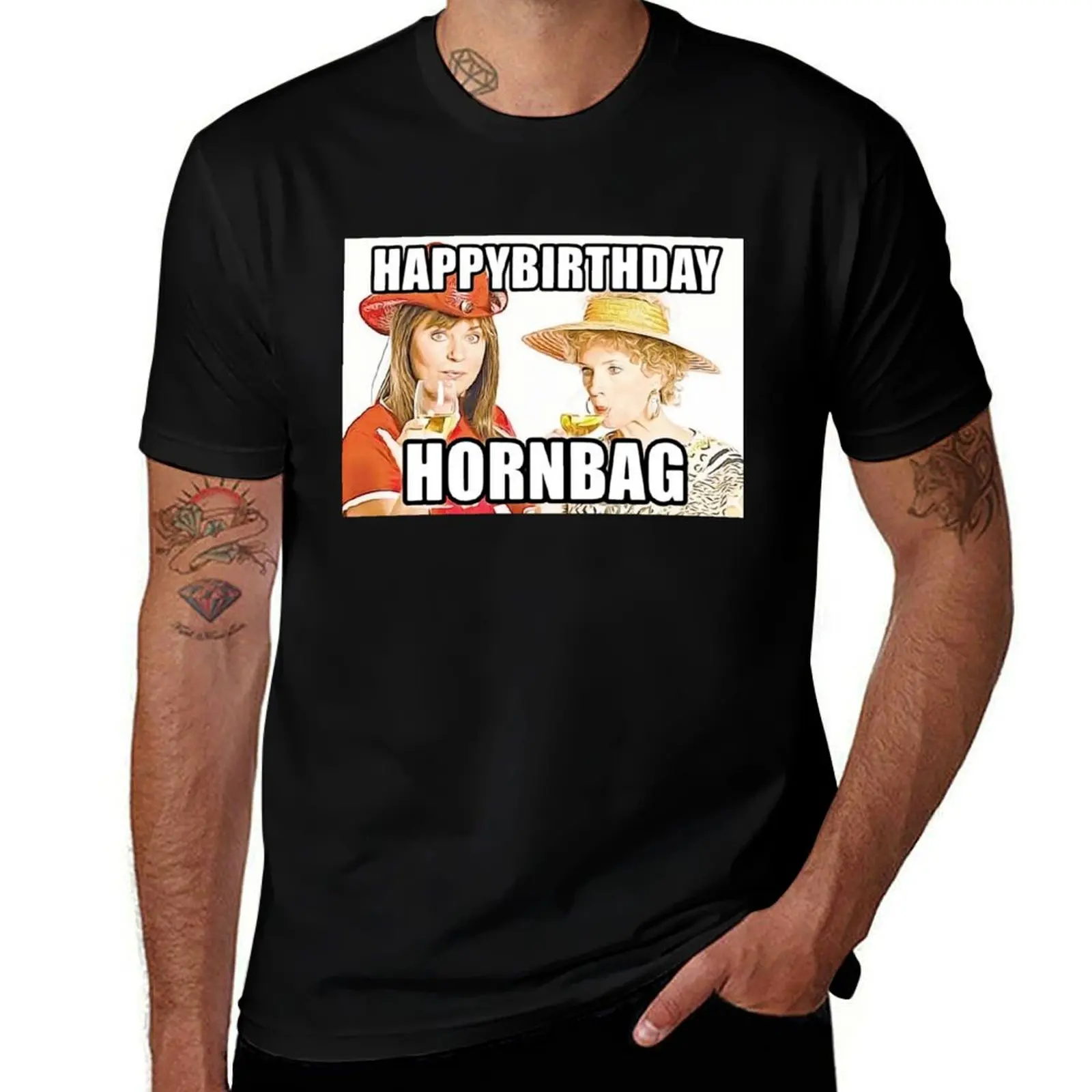 Kath and Kim Happy Birthday Hornbag T-Shirt t shirts for man cotton soft man tshirt essential t shirt T-Shirt
Kath and Kim Happy Birthday Hornbag T-Shirt t shirts for man cotton soft man tshirt essential t shirt T-Shirt