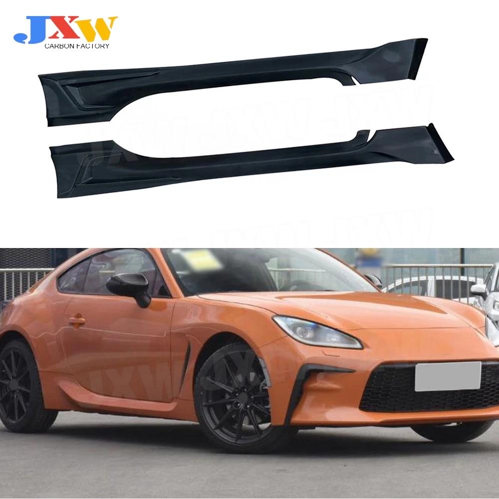High Quality ABS Black 2 Pieces Side Skirts Body Kits For Toyota GR86 Subaru BRZ 2021+ Car Exterior Decoration
High Quality ABS Black 2 Pieces Side Skirts Body Kits For Toyota GR86 Subaru BRZ 2021+ Car Exterior Decoration
