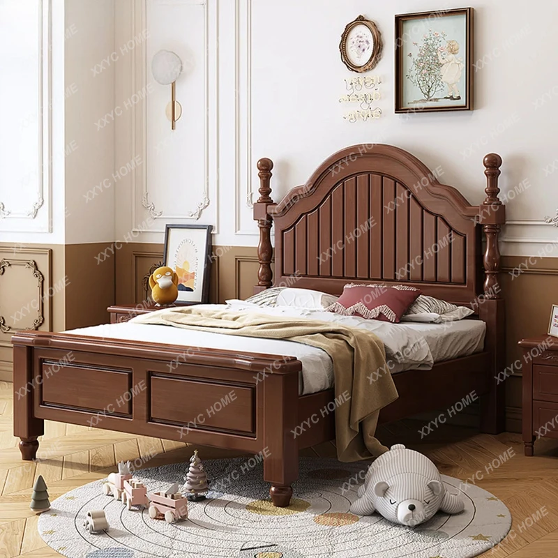 Детская кровать S1saa Mahogany из массива дерева, простая односпальная кровать
Детская кровать S1saa Mahogany из массива дерева, простая односпальная кровать