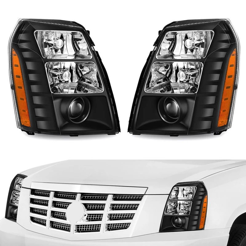 For Cadillac Escalade 2007 2008 2009 2010 2011 2012 2013 2014 Car Front Bumper Headlights Headlamp Headlamps Without Bulbs
For Cadillac Escalade 2007 2008 2009 2010 2011 2012 2013 2014 Car Front Bumper Headlights Headlamp Headlamps Without Bulbs