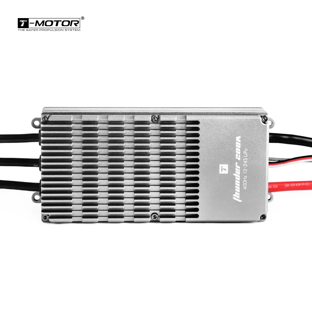 T-MOTOR New Products Listed THUNDER 200A 24S ESC For Motor Speed Control Helicopter Multi-rotor Quadcopter UAV Drones
T-MOTOR New Products Listed THUNDER 200A 24S ESC For Motor Speed Control Helicopter Multi-rotor Quadcopter UAV Drones