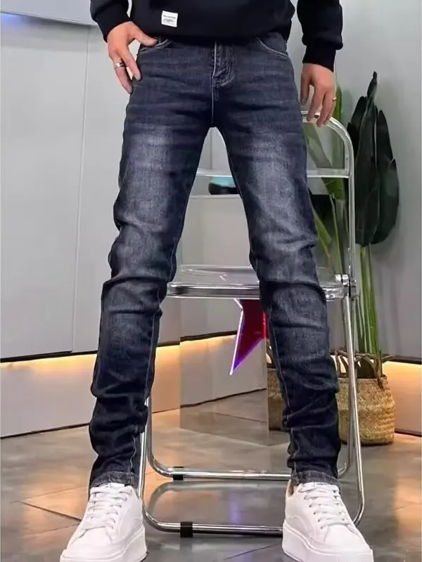 Casual Spring Summer Men's Jeans Faionable Micro Flared Cuffed Zipper Personali Slim Fit Denim Pants Youth Urban Sle
Casual Spring Summer Men's Jeans Faionable Micro Flared Cuffed Zipper Personali Slim Fit Denim Pants Youth Urban Sle