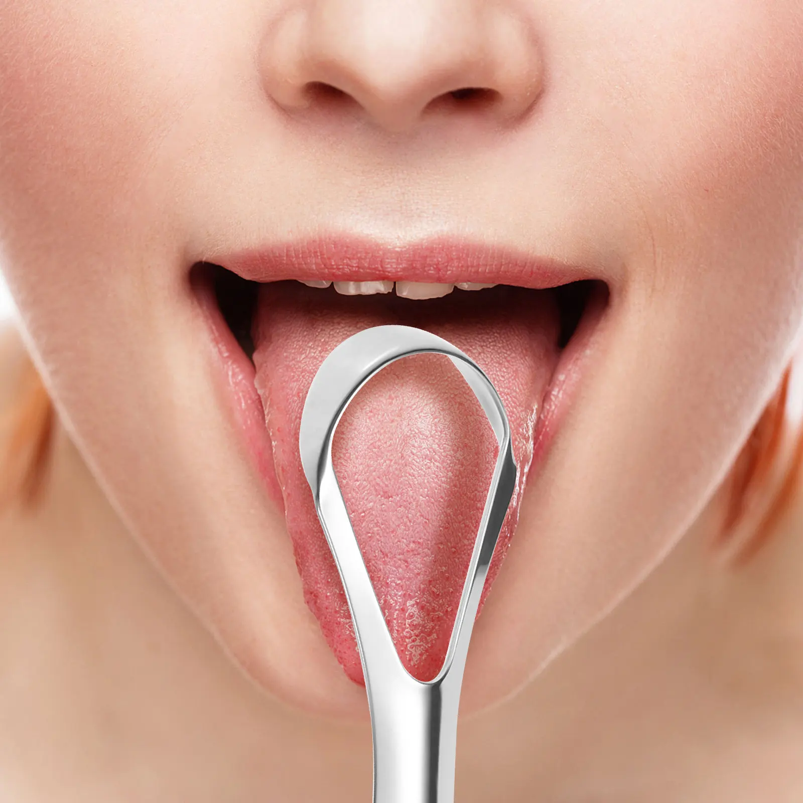 2Pcs Grade Stainless Steel Tongue Scraper Easy Clean Tongue Cleaning Tool for Adults Kids Smoking Excessive
2Pcs Grade Stainless Steel Tongue Scraper Easy Clean Tongue Cleaning Tool for Adults Kids Smoking Excessive