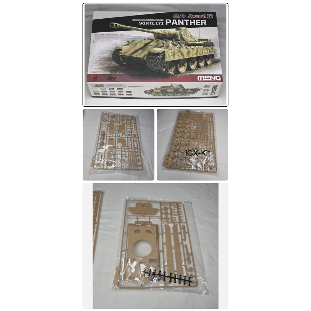 Meng TS-038 1/35 Scale Sd Kfz 171 Panther Ausf D Tank Hobby Toy Plastic Model Building Assembly Kit Gift
Meng TS-038 1/35 Scale Sd Kfz 171 Panther Ausf D Tank Hobby Toy Plastic Model Building Assembly Kit Gift