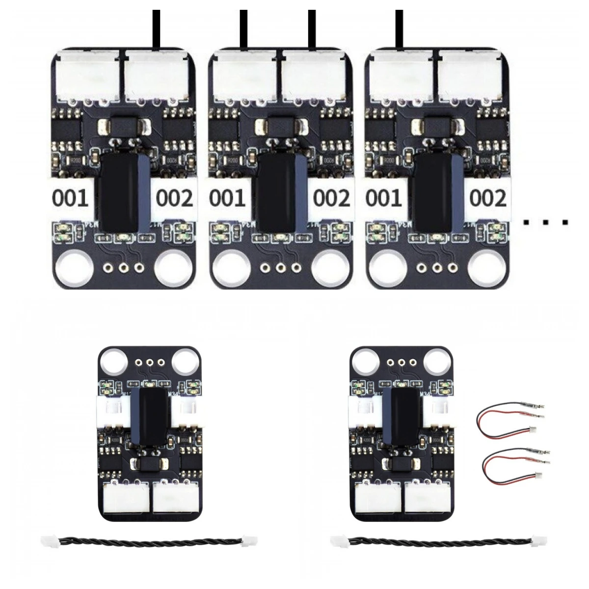 6-12V 20W Dual Way DC Motor Driver Board Half Duplex Serial 115200 Baud Smart Car Bus Motor Control Drive Module Controller
6-12V 20W Dual Way DC Motor Driver Board Half Duplex Serial 115200 Baud Smart Car Bus Motor Control Drive Module Controller