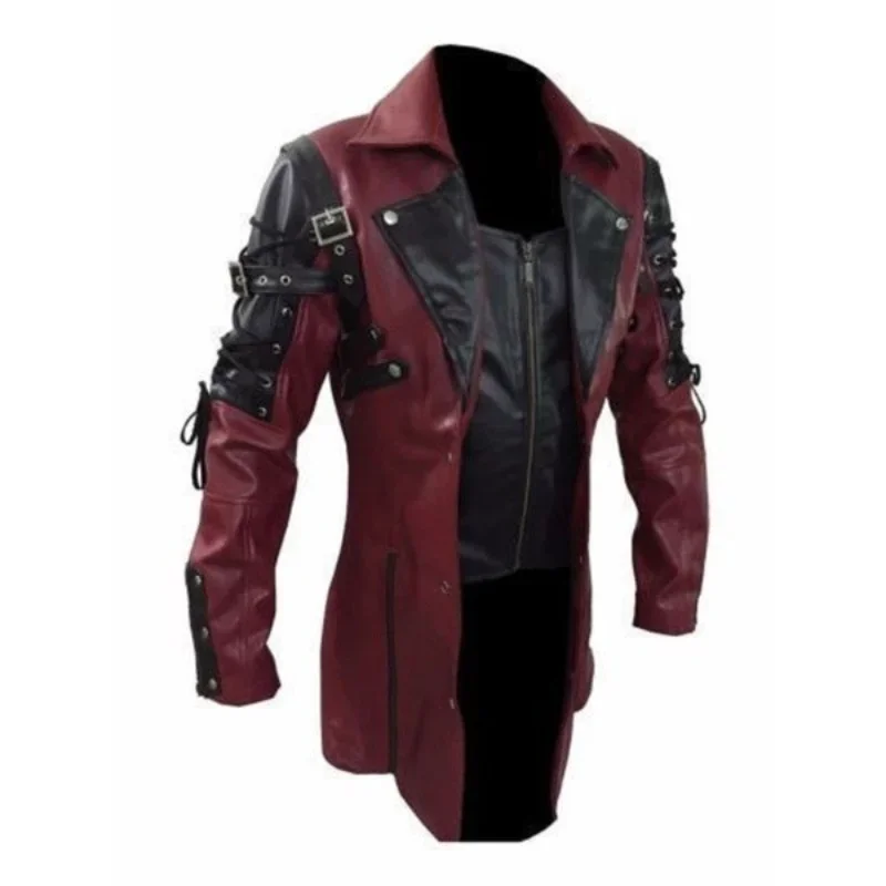 Men Retro Slim Fit Fashion Leather Jackets Men PU Leather Coat Men Autumn Winter Motorcycle Jacket Turn Down Collar Male Jacket
Men Retro Slim Fit Fashion Leather Jackets Men PU Leather Coat Men Autumn Winter Motorcycle Jacket Turn Down Collar Male Jacket