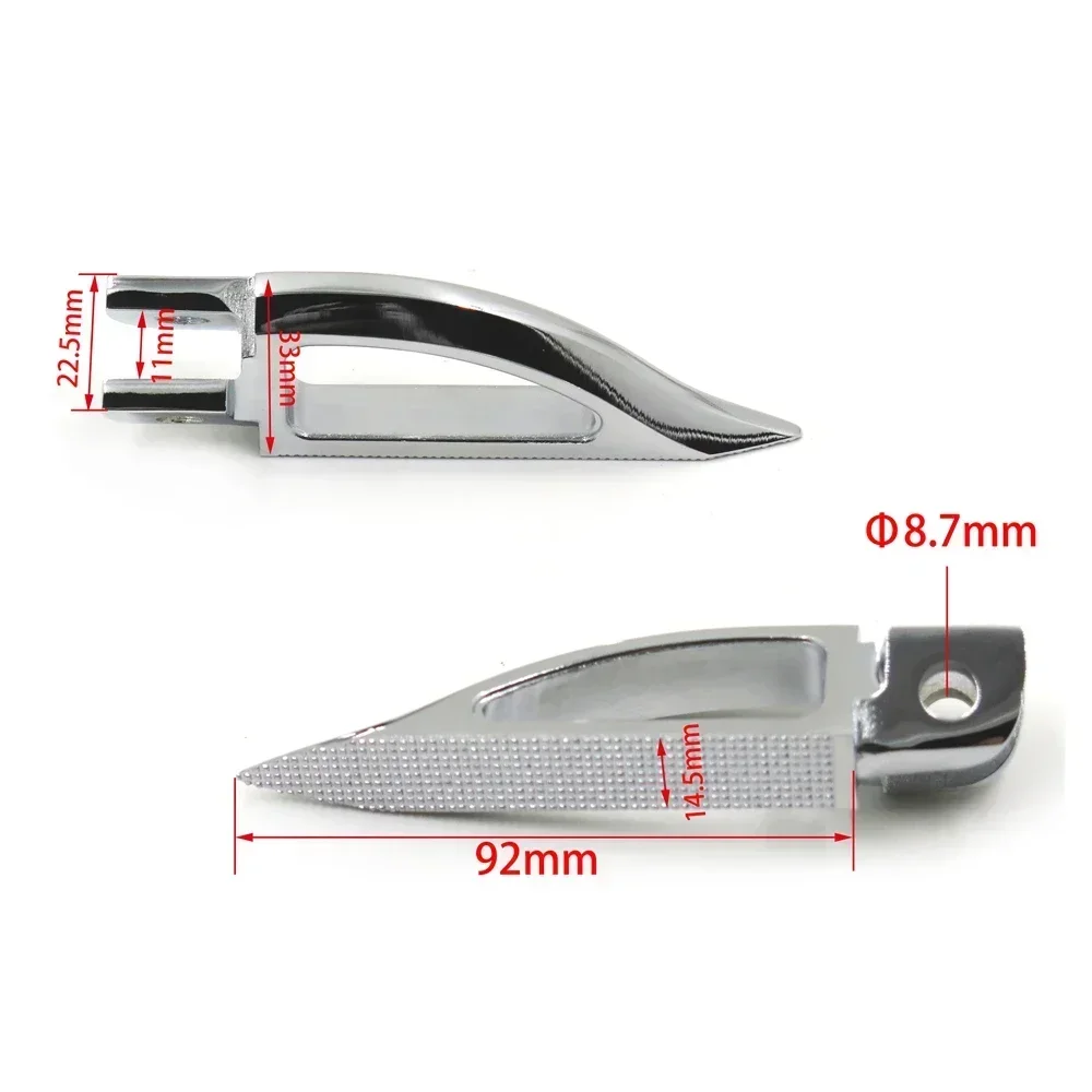 Blade Foot Pegs for Suzuki 1999-2014 GSX 1300R Hayabusa/2008-2009 GSX1300R B-King Motorcycle Accessories Chrome
Blade Foot Pegs for Suzuki 1999-2014 GSX 1300R Hayabusa/2008-2009 GSX1300R B-King Motorcycle Accessories Chrome