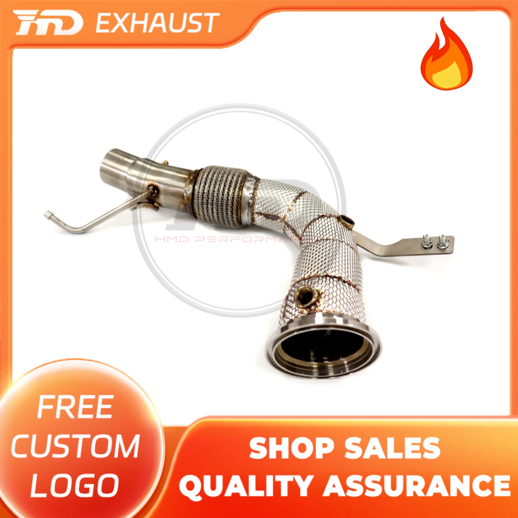 HMD Hot Sale Exhaust System High Flow Performance Downpipe for MINI F56 B38 1.5T Car Accessories Converter Header
HMD Hot Sale Exhaust System High Flow Performance Downpipe for MINI F56 B38 1.5T Car Accessories Converter Header