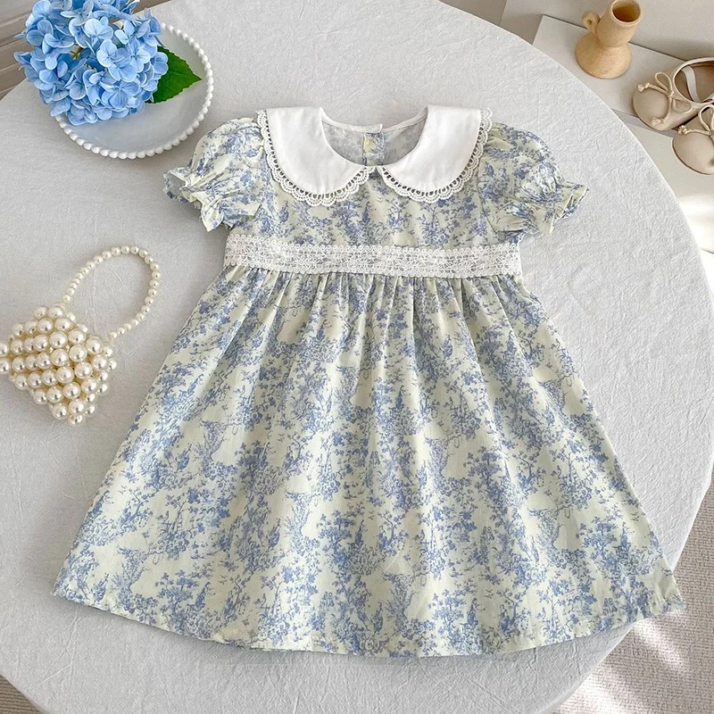 2026 New Summer Children Clothes 2-6Yrs Baby Girl Party Dress Short Sleeved Cotton Print Kids Princess Dresses
2026 New Summer Children Clothes 2-6Yrs Baby Girl Party Dress Short Sleeved Cotton Print Kids Princess Dresses