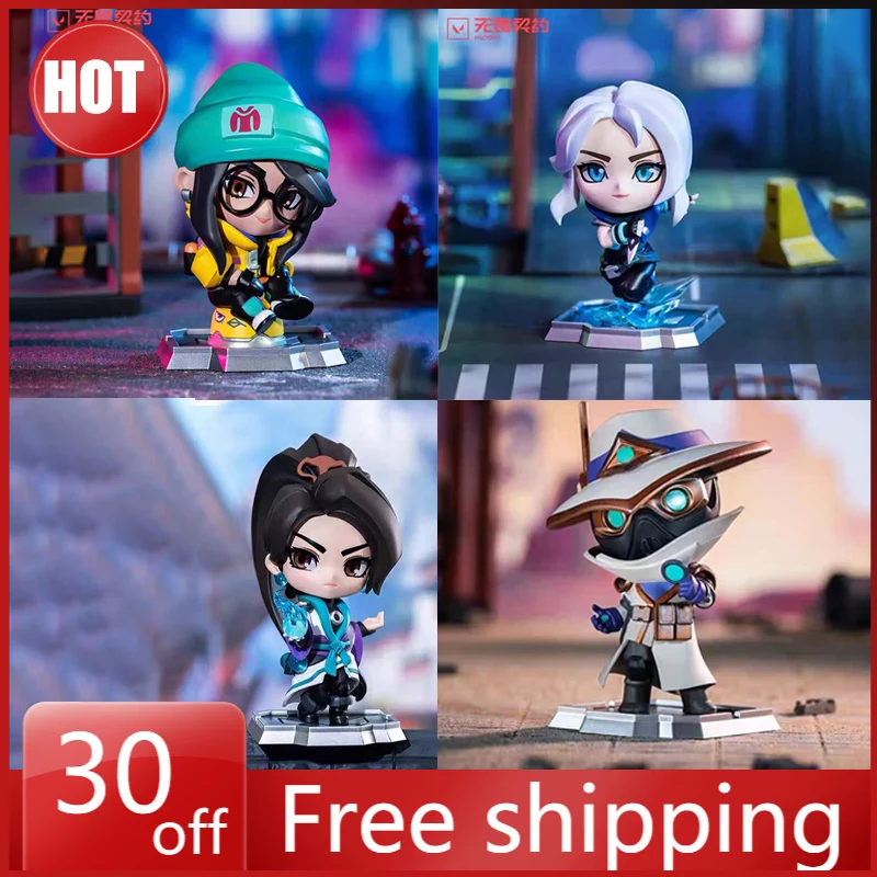 В наличии оригинальные 14 см фигурки VALORANT Killjoy Cypher Jett Sage аниме игровая модель настольные украшения праздничные подарки детские игрушки
В наличии оригинальные 14 см фигурки VALORANT Killjoy Cypher Jett Sage аниме игровая модель настольные украшения праздничные подарки детские игрушки