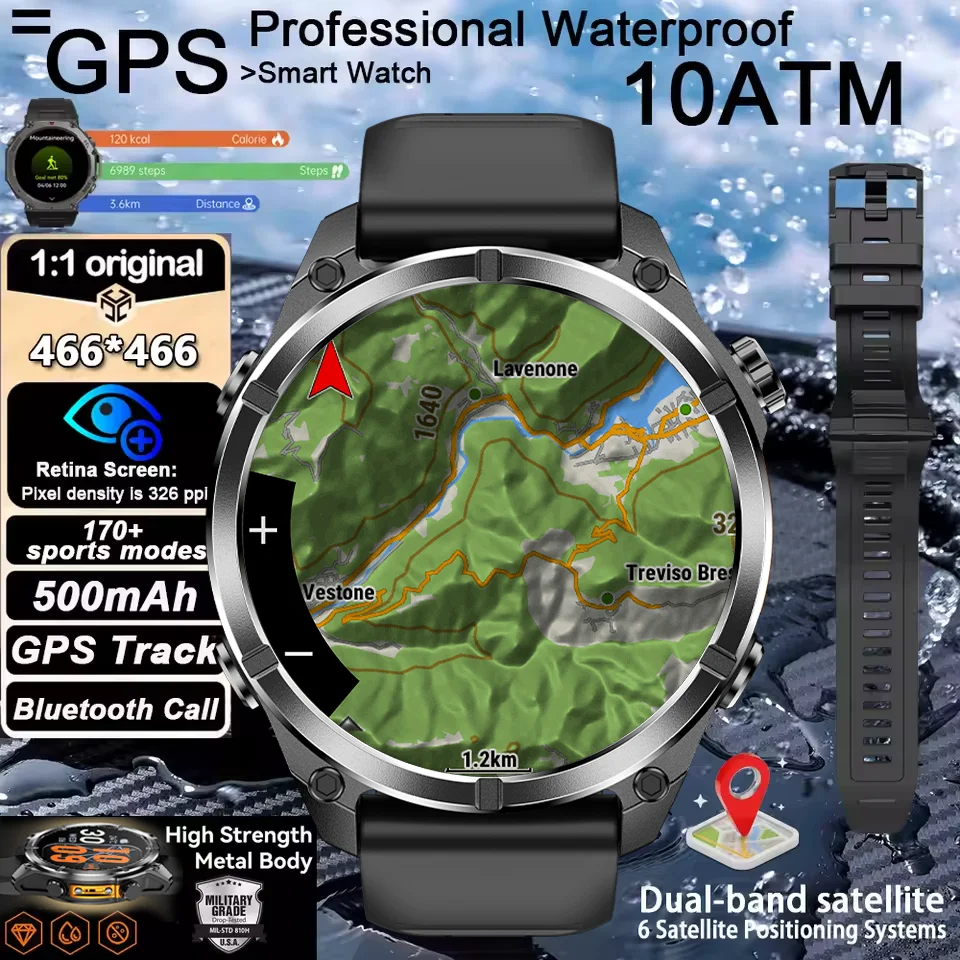 Новые умные часы с GPS, встроенный двухдиапазонный компас GNSS, спортивные часы, аккумулятор 600 мАч, компас, высотомер, 5 атм, водонепроницаемые умные часы 2025
Новые умные часы с GPS, встроенный двухдиапазонный компас GNSS, спортивные часы, аккумулятор 600 мАч, компас, высотомер, 5 атм, водонепроницаемые умные часы 2025