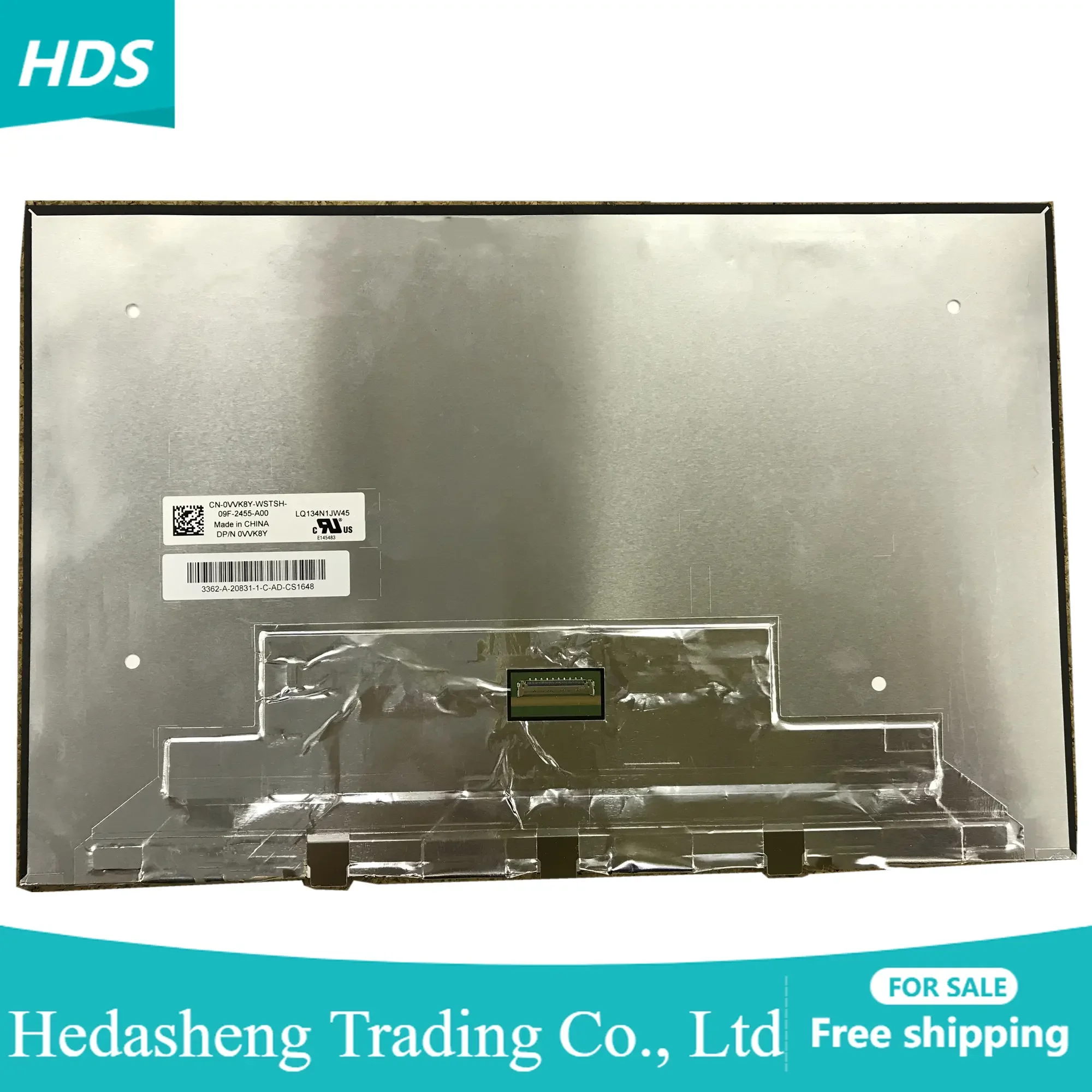 LQ134N1JW45 13.4inch EVT LQ0DASD652 LQ0DASD654 LCD Screen DP/N: 0VVK8Y Non-touch
LQ134N1JW45 13.4inch EVT LQ0DASD652 LQ0DASD654 LCD Screen DP/N: 0VVK8Y Non-touch
