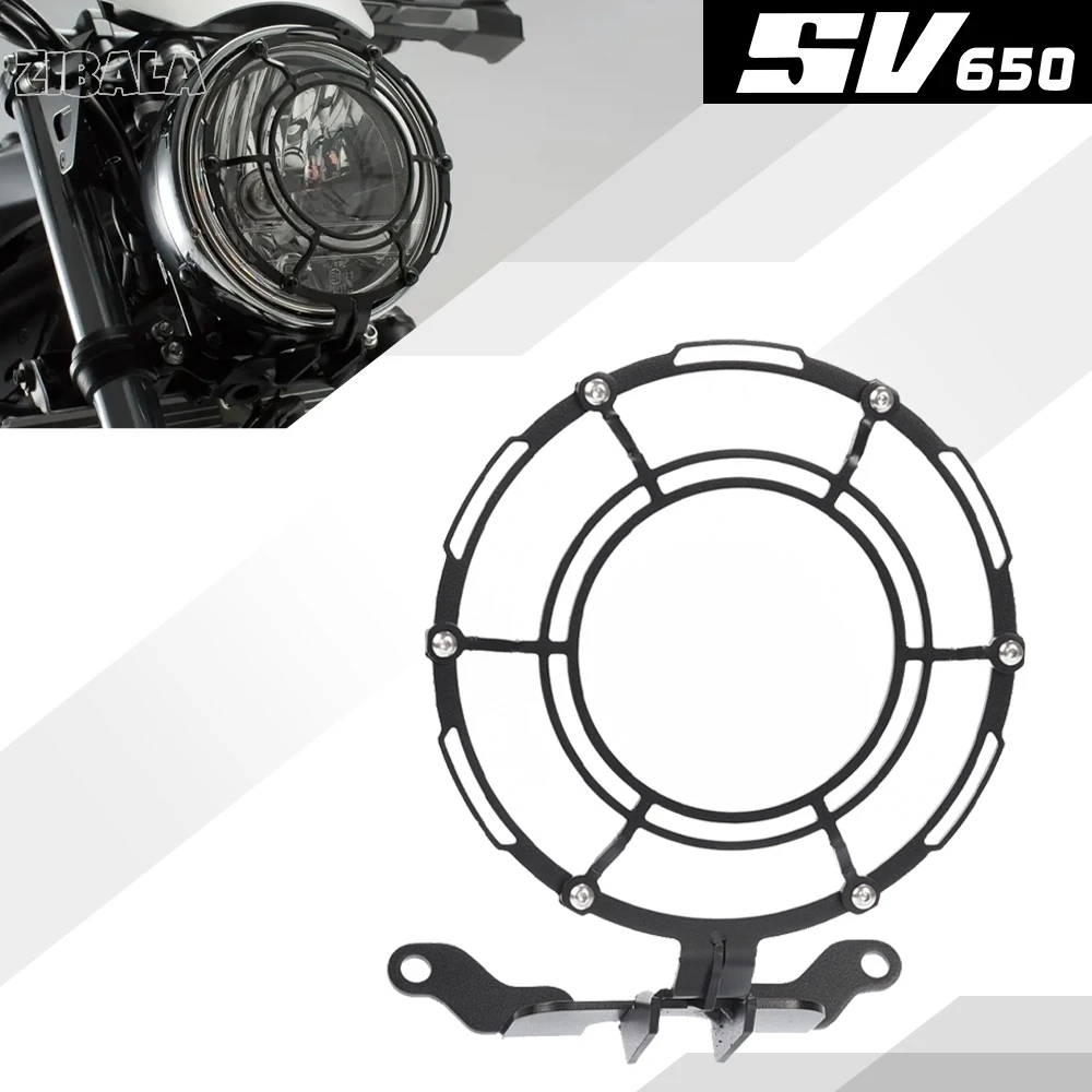 For Suzuki SV650 / X ABS Cafe Racer / ABS 2016-2023-2024-2025-2026 Motorcycle Headlight Protector Retro Grill Light Lamp Cover
For Suzuki SV650 / X ABS Cafe Racer / ABS 2016-2023-2024-2025-2026 Motorcycle Headlight Protector Retro Grill Light Lamp Cover