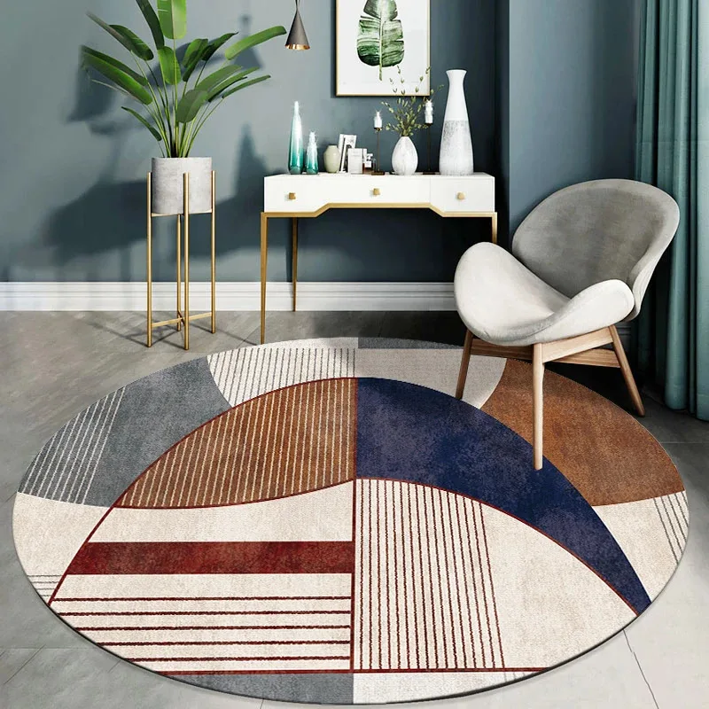 ZYQ25Nordic Style Light Luxury Round Carpet Living Room Decoration Rugs Bedroom Bedside Carpets Home Decor Anti-Slip Chair F8Mn^
ZYQ25Nordic Style Light Luxury Round Carpet Living Room Decoration Rugs Bedroom Bedside Carpets Home Decor Anti-Slip Chair F8Mn^