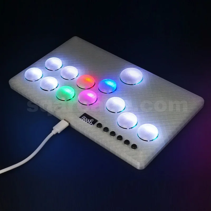 Flatbox Controller Hitbox Custom Controller LED Hitbox Controller for XB360 PC/Steam PS3/Switch + PS4
Flatbox Controller Hitbox Custom Controller LED Hitbox Controller for XB360 PC/Steam PS3/Switch + PS4