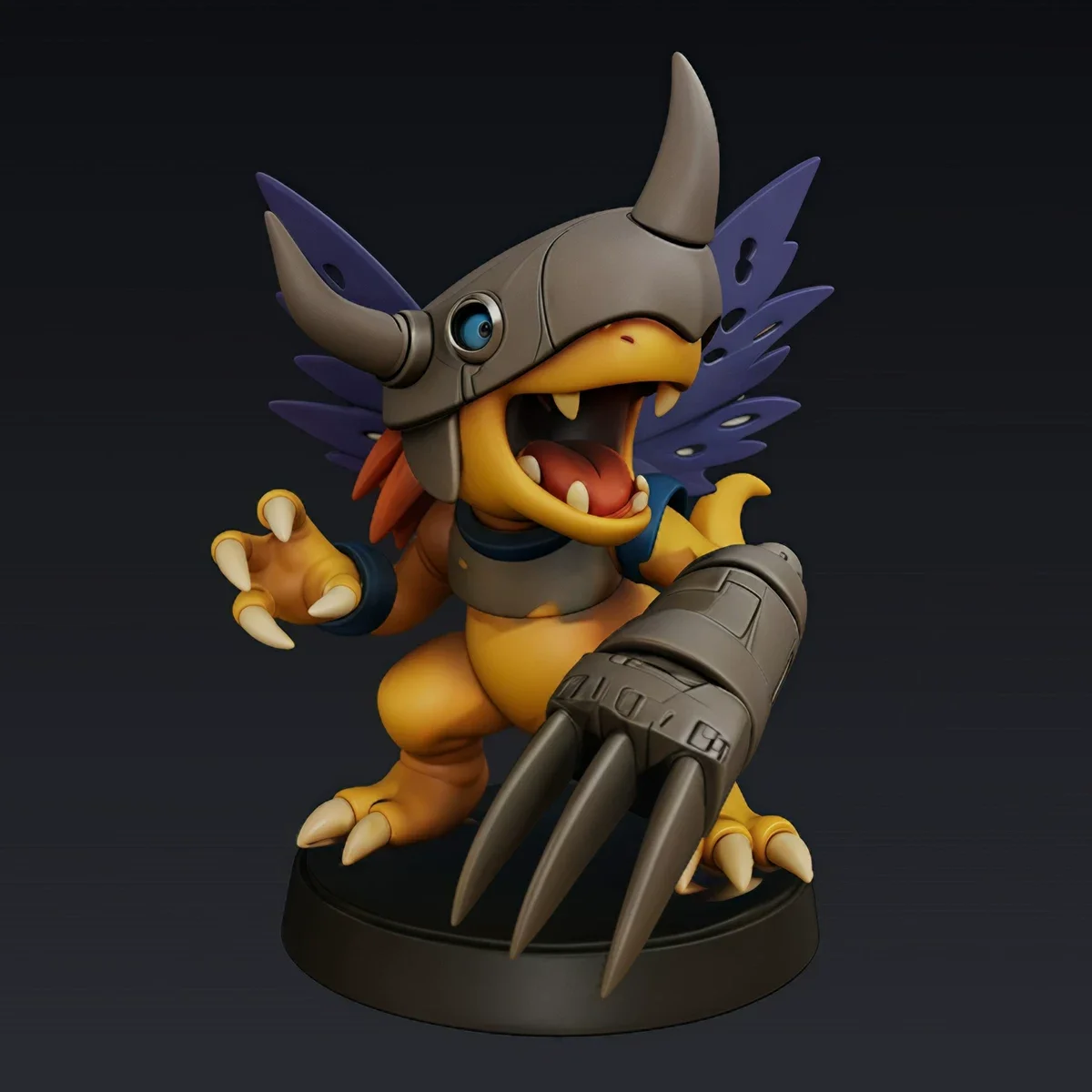 Модель по индивидуальному заказу, 15 см, Q edition, металлическая модель Greymon, игрушки Digimon Adventure Gk, модель для 3D-печати
Модель по индивидуальному заказу, 15 см, Q edition, металлическая модель Greymon, игрушки Digimon Adventure Gk, модель для 3D-печати