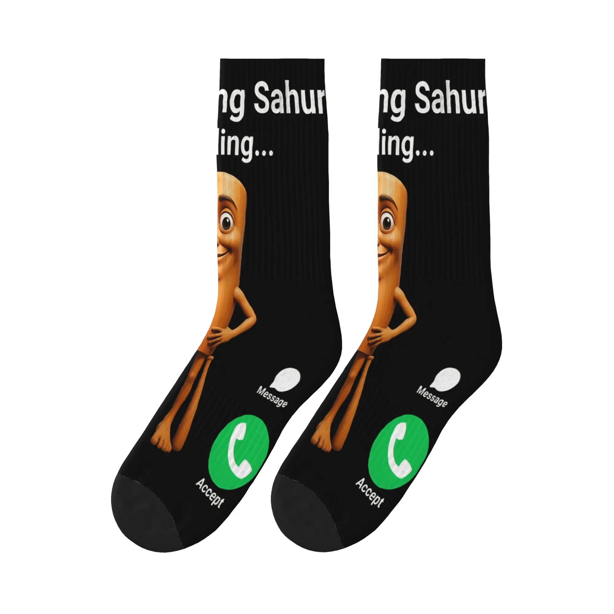 Men's Socks Tung Sahur Is Calling Funny Fishing Brainrot Meme Joke Stockings Autumn Elegant Socks Outdoor Sports Anti Socks
Men's Socks Tung Sahur Is Calling Funny Fishing Brainrot Meme Joke Stockings Autumn Elegant Socks Outdoor Sports Anti Socks