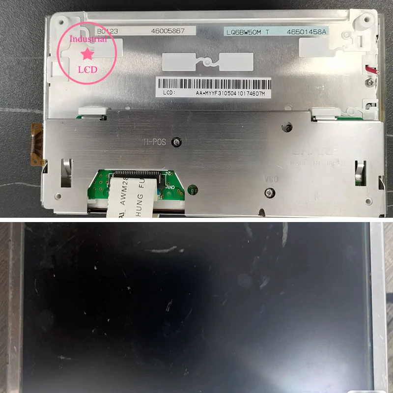LCD Display LQ6BW51N LQ6BW51NT LQ6BW50N LQ6BW50M Original 5.8 Inch Panel 400×234 Brightness 320 cd/m²
LCD Display LQ6BW51N LQ6BW51NT LQ6BW50N LQ6BW50M Original 5.8 Inch Panel 400×234 Brightness 320 cd/m²