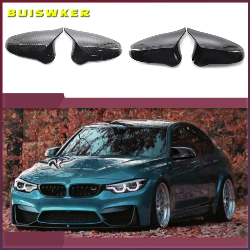 Rearview Mirror Covers For BMW F80 M3 F82 F83 M4 2015-2018 ABS Carbon Fiber Gloss Black
Rearview Mirror Covers For BMW F80 M3 F82 F83 M4 2015-2018 ABS Carbon Fiber Gloss Black