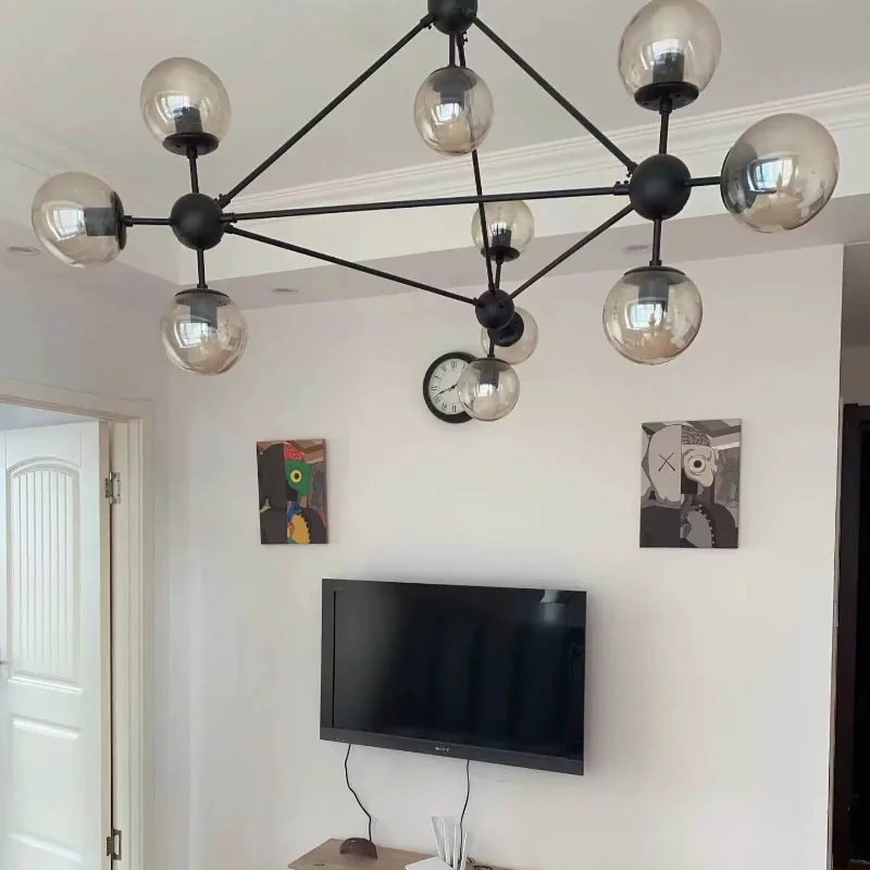 Nordic Retro Industrial Cognac Color Glass Cover Chandelier Restaurant Bedroom Living Room Clothing Store Indoor Pendant Light
Nordic Retro Industrial Cognac Color Glass Cover Chandelier Restaurant Bedroom Living Room Clothing Store Indoor Pendant Light