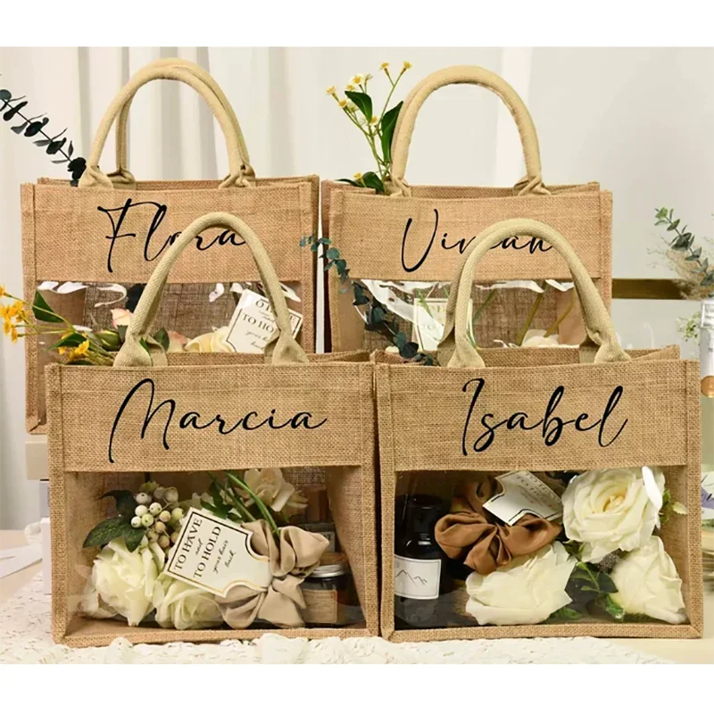 Personalized Burlap Gift Bags Custom Burlap Bag Tote Gift Bags Bridesmaid Proposal Gift Beach Bag Bachelorette Party supplies
Personalized Burlap Gift Bags Custom Burlap Bag Tote Gift Bags Bridesmaid Proposal Gift Beach Bag Bachelorette Party supplies