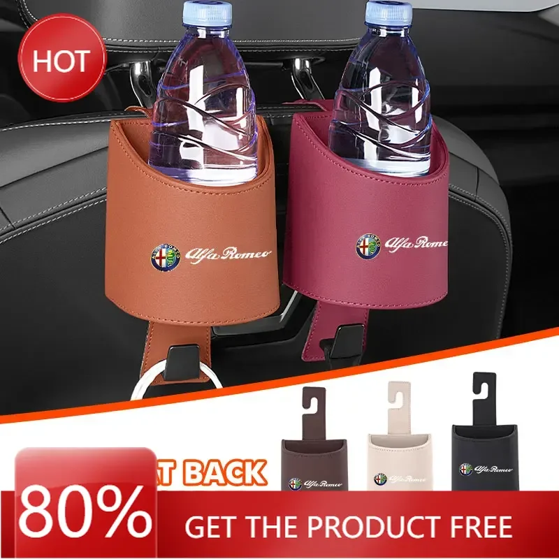 Hub Caps Car Seat Headrest Hook Hanger Storage Organizer With Cup Holder For Alfa Romeo Giulia 147 Mito 156 159 166 GT Stelvio B
Hub Caps Car Seat Headrest Hook Hanger Storage Organizer With Cup Holder For Alfa Romeo Giulia 147 Mito 156 159 166 GT Stelvio B