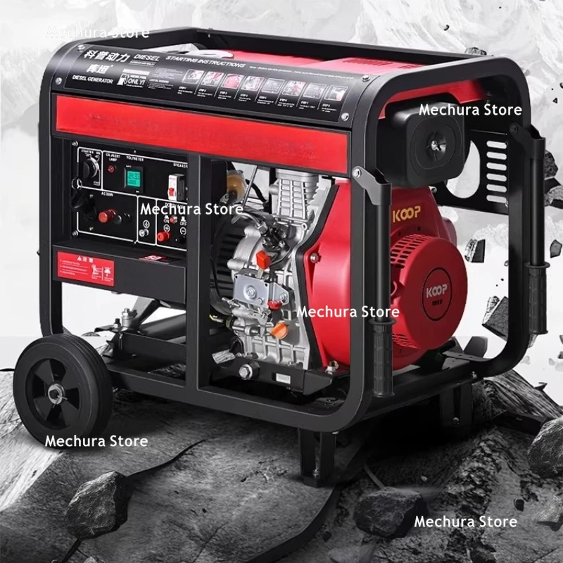 Home Use Diesel Generator, 5KW / 6/8/10/12KW, Single Phase 220V / Three Phase 380V, Automatic Frequency Stabilization JT60
Home Use Diesel Generator, 5KW / 6/8/10/12KW, Single Phase 220V / Three Phase 380V, Automatic Frequency Stabilization JT60