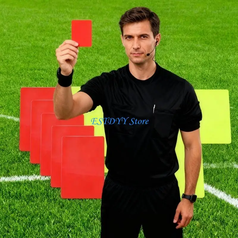 G6DE 5set Football Warning Ejection Delay Cards Soccer Referee Penalty Cards
G6DE 5set Football Warning Ejection Delay Cards Soccer Referee Penalty Cards