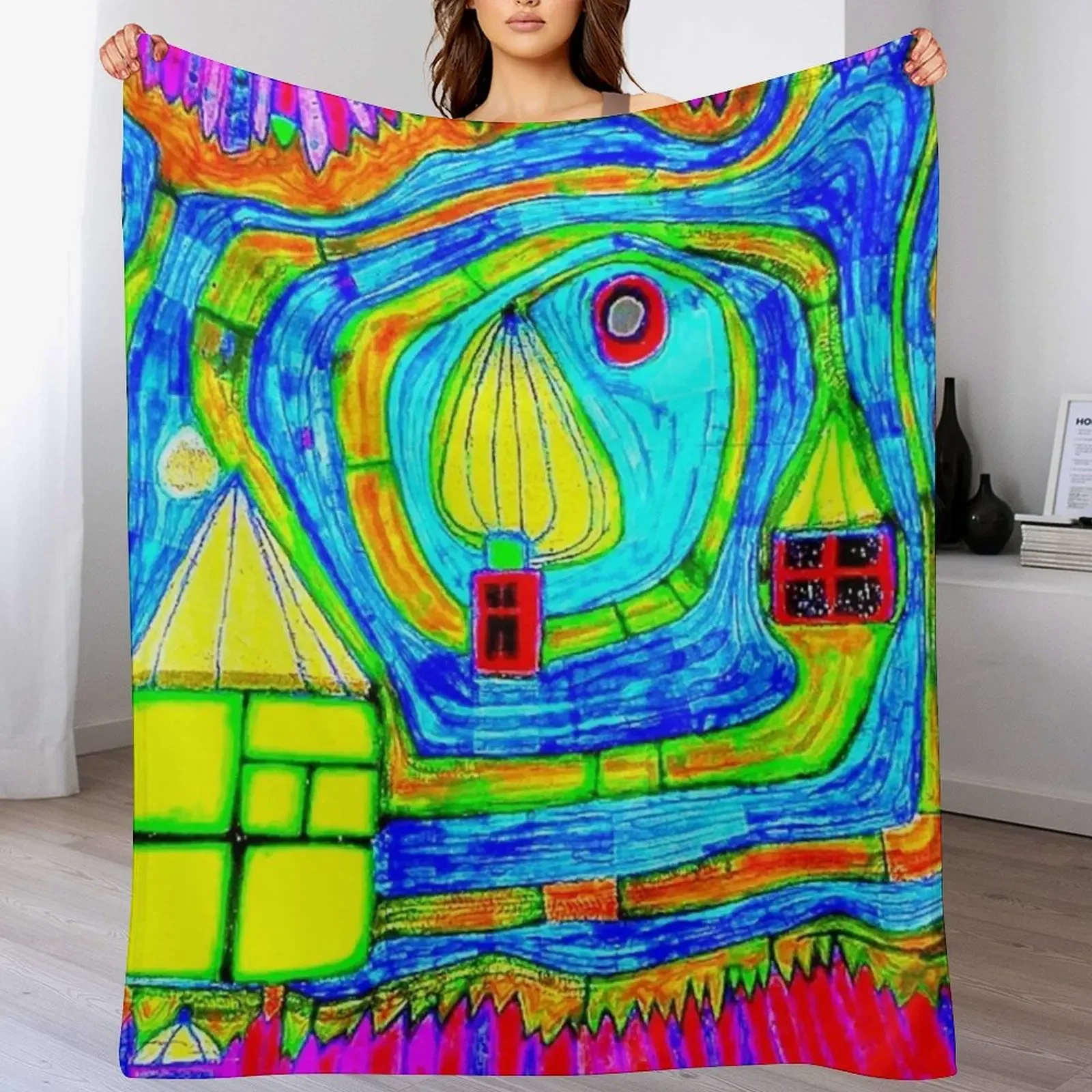 The End of Waters neon Throw Blanket All Season Soft Lightweight Blanket for Home
The End of Waters neon Throw Blanket All Season Soft Lightweight Blanket for Home