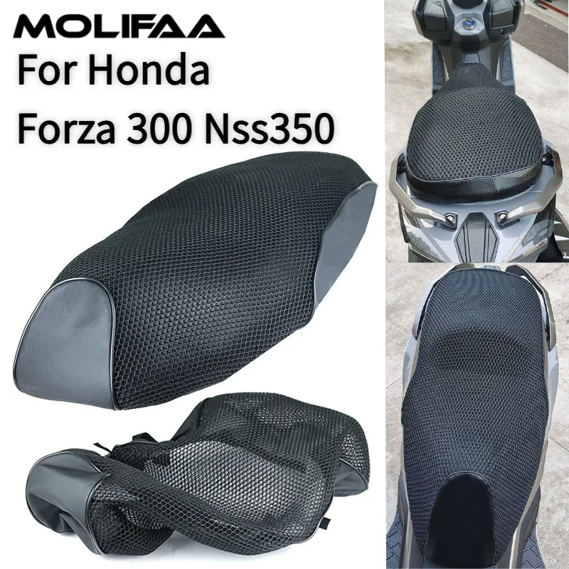 Motorcycle Sun Protection Saddle Cover For Honda FORZA 300 NSS350 Nylon PU Leather Breathable Seat Cover Net Accessories
Motorcycle Sun Protection Saddle Cover For Honda FORZA 300 NSS350 Nylon PU Leather Breathable Seat Cover Net Accessories