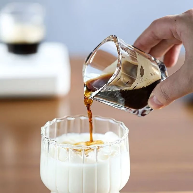 2pcs Espresso Coffee Ounce Roasting Measuring Cup Glass 60ML Square Thickened Ounce Graduated Concentrated Simple Heat-resistant
2pcs Espresso Coffee Ounce Roasting Measuring Cup Glass 60ML Square Thickened Ounce Graduated Concentrated Simple Heat-resistant