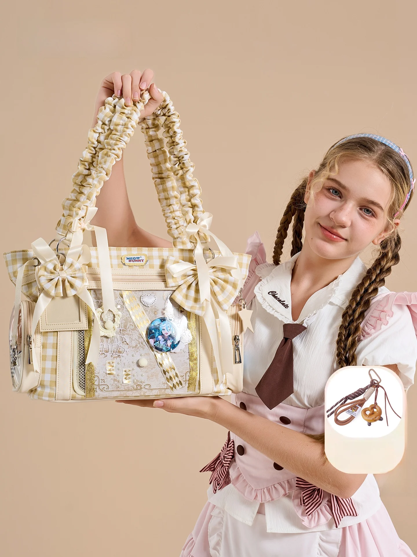 Сумка Meow Bunny Plaid: универсальная наплечная сумка-кроссбоди, сумка-тоут для подростков, мягкая нейлоновая повседневная сумка для милых девушек
Сумка Meow Bunny Plaid: универсальная наплечная сумка-кроссбоди, сумка-тоут для подростков, мягкая нейлоновая повседневная сумка для милых девушек