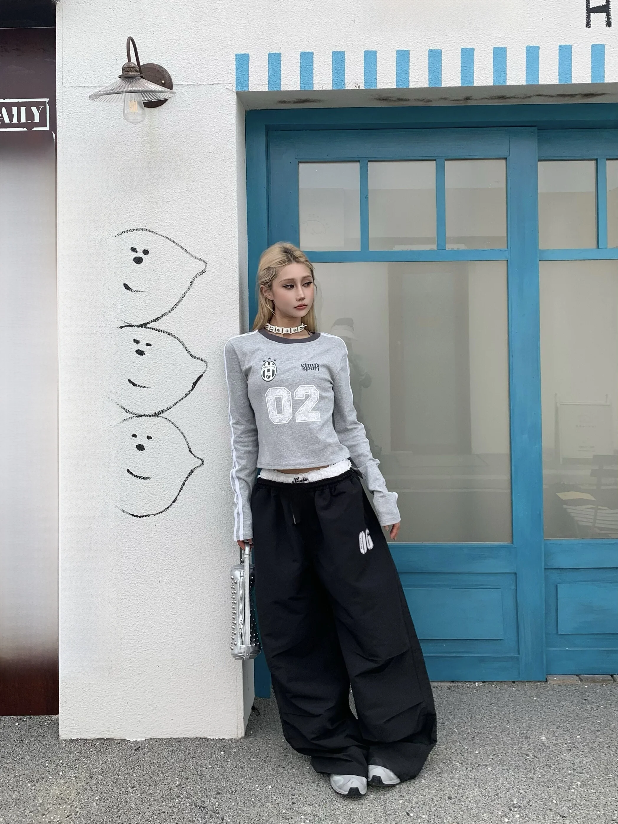 ZHL Studio American Retro Hot Girl Slim Fit Long Sve футболка женская ort Sle Color Blo спортивный топ модная смесь хлопка
ZHL Studio American Retro Hot Girl Slim Fit Long Sve футболка женская ort Sle Color Blo спортивный топ модная смесь хлопка