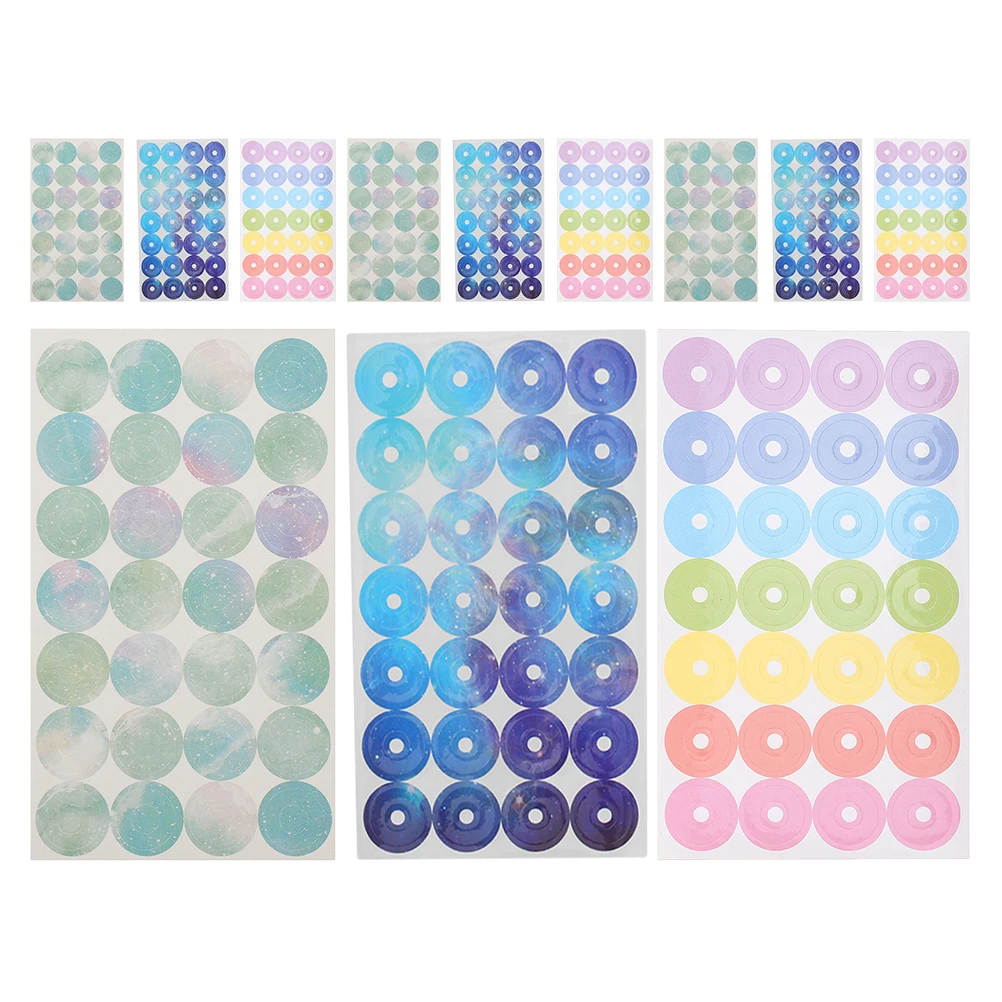 12 Sheets Hole Punch Reinforcement Rings Paper Stickers Protector Tear Resistant Plastic Circles Repair Documents Binders
12 Sheets Hole Punch Reinforcement Rings Paper Stickers Protector Tear Resistant Plastic Circles Repair Documents Binders