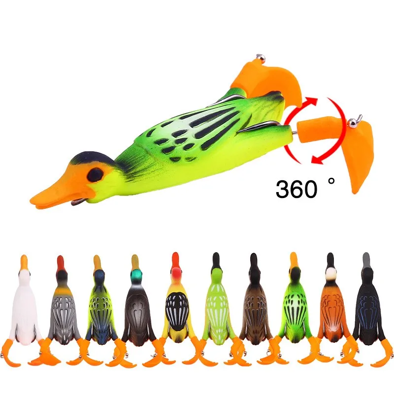 Sea.Yolo Fish Bait Soft Bait Path Sub Bait Propeller Fin Duck Floating Rotating Tractor Simulation Fish Bait Fishing Gear
Sea.Yolo Fish Bait Soft Bait Path Sub Bait Propeller Fin Duck Floating Rotating Tractor Simulation Fish Bait Fishing Gear