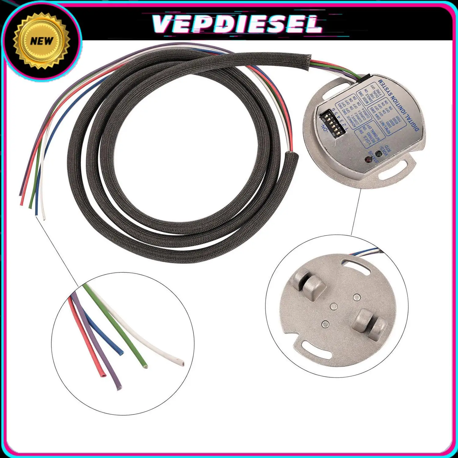 Electronic Ignition Module 53-644 For Harley-Davidson High Performance Motorcycle Components Ignition Accessories
Electronic Ignition Module 53-644 For Harley-Davidson High Performance Motorcycle Components Ignition Accessories