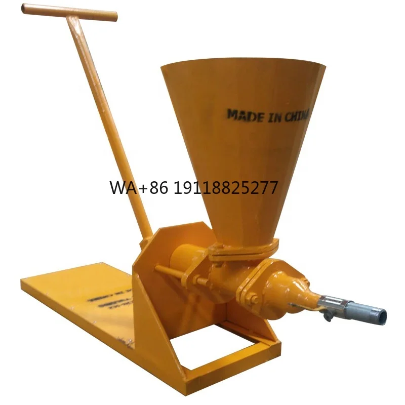 Single Cylinder Piston Without Pressure air Sand Concrete Manual Grouting Pump
Single Cylinder Piston Without Pressure air Sand Concrete Manual Grouting Pump