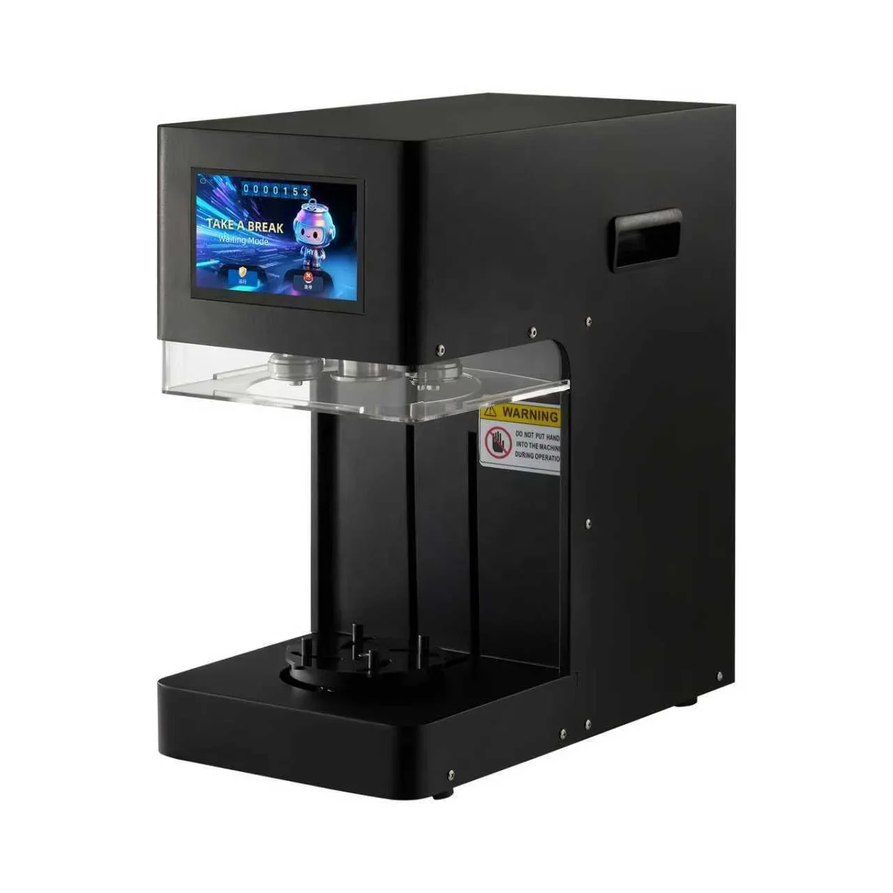 D16 Non Rotary Can Sealing Machine Stainless Steel Side Roller Edge Sealing Aluminum Can Milk Tea Coffee Packaging
D16 Non Rotary Can Sealing Machine Stainless Steel Side Roller Edge Sealing Aluminum Can Milk Tea Coffee Packaging