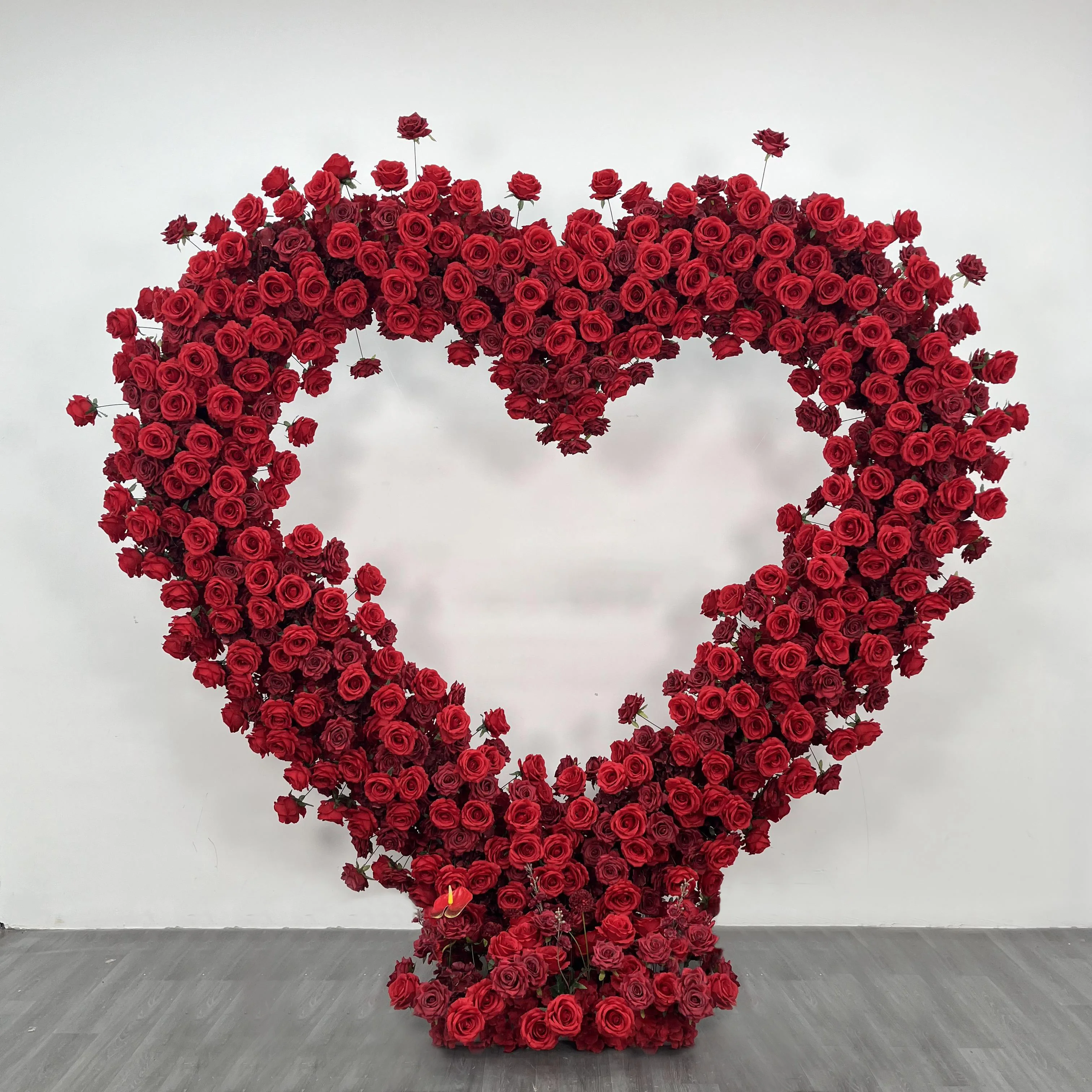 Artificial Proposal Flower Arch Backdrop Silk Decorative Red Rose Heart Flower Arch For Wedding Party Decoration
Artificial Proposal Flower Arch Backdrop Silk Decorative Red Rose Heart Flower Arch For Wedding Party Decoration
