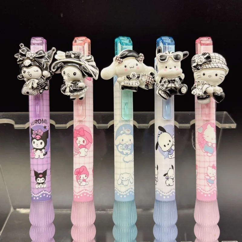 5Pcs Kuromi Ballpoint Pen Cute Hello Kitty Tip Gel Pens Cartoon Smooth Writing Pens Soft Signature Pen Students Stationery Gift
5Pcs Kuromi Ballpoint Pen Cute Hello Kitty Tip Gel Pens Cartoon Smooth Writing Pens Soft Signature Pen Students Stationery Gift