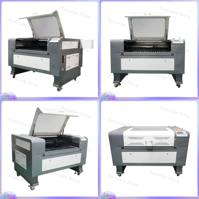 60W 80W 100W CO2 Laser Engraving Machine for Wood Acrylic Leather Fabric Cutting Engraver for Furniture DIY Craft Home
60W 80W 100W CO2 Laser Engraving Machine for Wood Acrylic Leather Fabric Cutting Engraver for Furniture DIY Craft Home