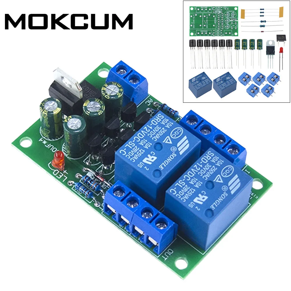 Electronic Power Amplifier Speaker Sound Protection Circuit Board Startup Delay DC Detection DIY Soldering Practice Kit
Electronic Power Amplifier Speaker Sound Protection Circuit Board Startup Delay DC Detection DIY Soldering Practice Kit