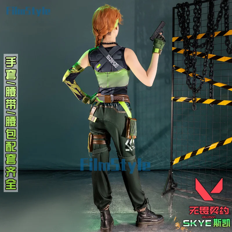 Skye Cosplay Costume Game VALORANT Uniform Halloween Carnival Party Christmas Play Role Clothes Clothing
Skye Cosplay Costume Game VALORANT Uniform Halloween Carnival Party Christmas Play Role Clothes Clothing