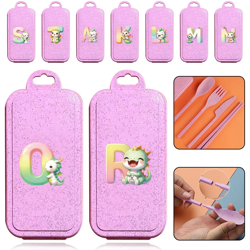 Detachable Fold Spoon Fork Knife Chopstick Tableware Picnic Dinnerware Set Cartoon Animal Initial Name 26 Letters Pattern
Detachable Fold Spoon Fork Knife Chopstick Tableware Picnic Dinnerware Set Cartoon Animal Initial Name 26 Letters Pattern